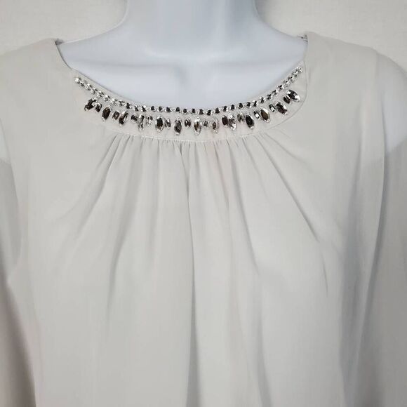 London Times 10 Black/White Fitted Dress - Picture 8 of 15